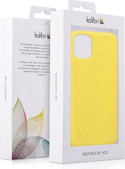 Kalibri Eco-Friendly Natural Wheat Back Cover Plastic Yellow (iPhone 11 Pro Max)