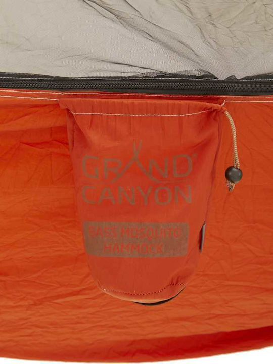 Grand Canyon Bass Mosquito Αιώρα Διπλή Υφασμάτινη Πορτοκαλί 270x150εκ.