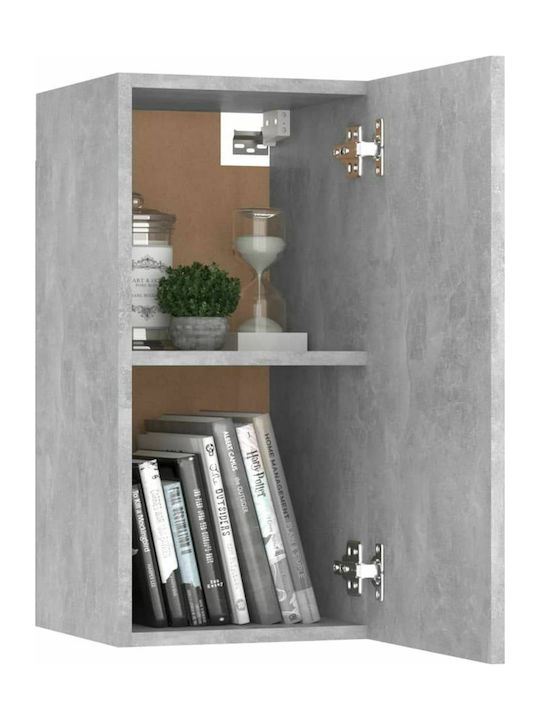 Cabinet Wall Grey Concrete 30.5x30x60cm