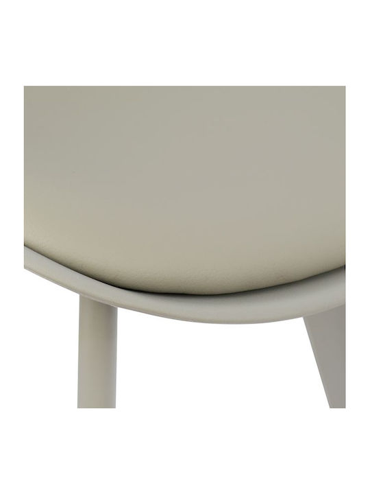 Vegas Kitchen Polypropylene Chair Grey / Grey 47x56.6x82cm 4pcs
