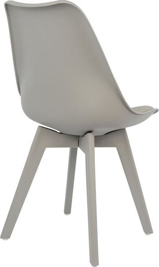 Vegas Stühle Küche Grey / Grey 4Stück 47x56.6x82cm