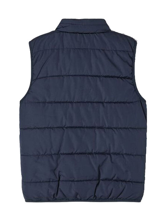 Name It Kids Quilted Jacket Sleeveless short Blue