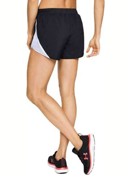 Under Armour Fly-By 2.0 Γυναικείο Αθλητικό Σορτς Μαύρο