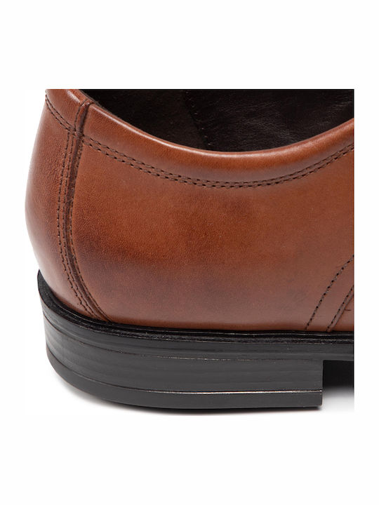 Howard Walk Men's Leather Dress Shoes Brown