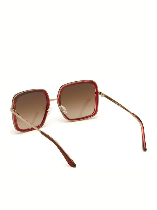 Guess Sonnenbrillen Burgundisch mit Mixed Gestell