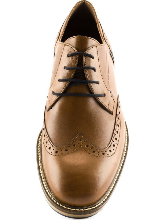 710 Δερμάτινα Ανδρικά Oxfords Ταμπά