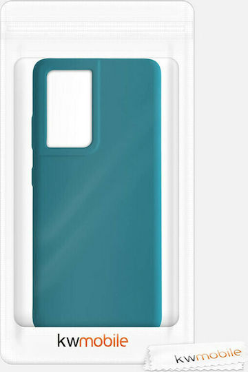KWmobile Soft Flexible Rubber Back Cover Σιλικόνης Τιρκουάζ (Galaxy S21 Ultra 5G)