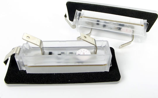Einparts Светлини за регистрационната табела LED за Smart Fortwo 1998-2007 2бр