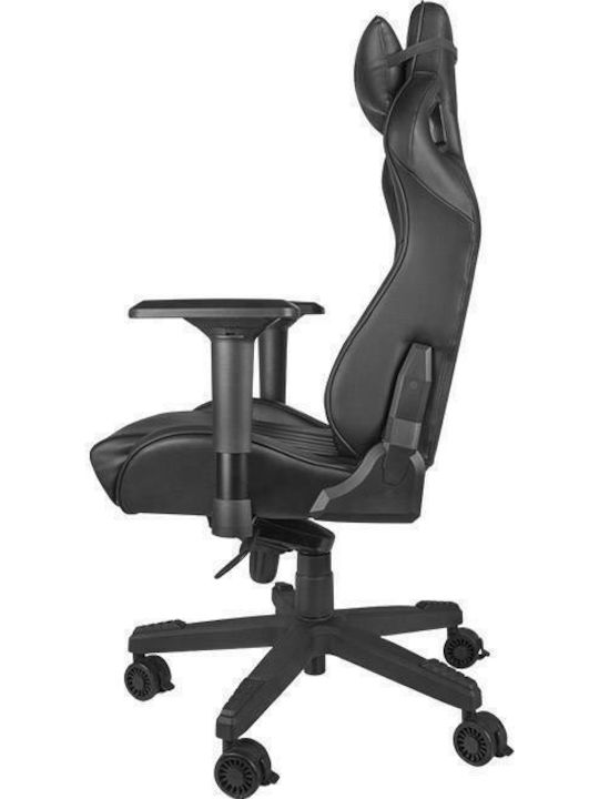 Genesis Nitro 950 Καρέκλα Gaming Δερματίνης με Ρυθμιζόμενα Μπράτσα Μαύρη