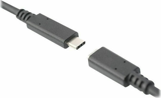 Digitus USB 2.0 USB-C Male To USB-C 100W PD Cable Black 1.5m AK-300210-015-S