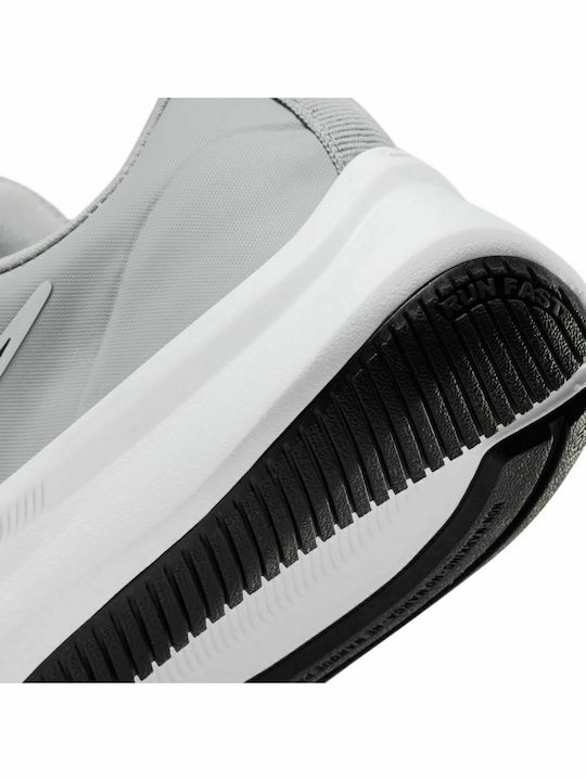 Star Runner Star Runner 3 Kids Sports Shoes Running with Hoop & Loop Closure Light Grey / Black