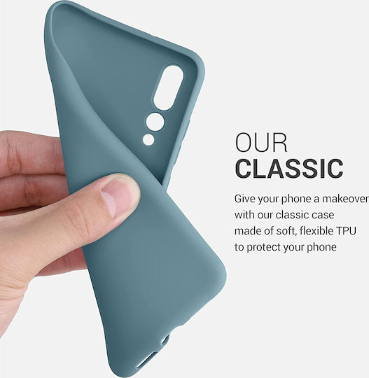 KWmobile Back Cover Silicone Durable Arctic Blue (Huawei P20 Pro)