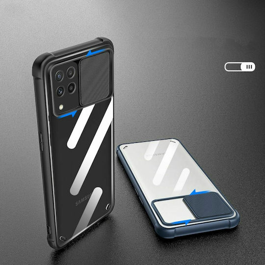 Tech-Protect Camshield Back Cover Πλαστικό Μαύρο (Galaxy A22 4G)