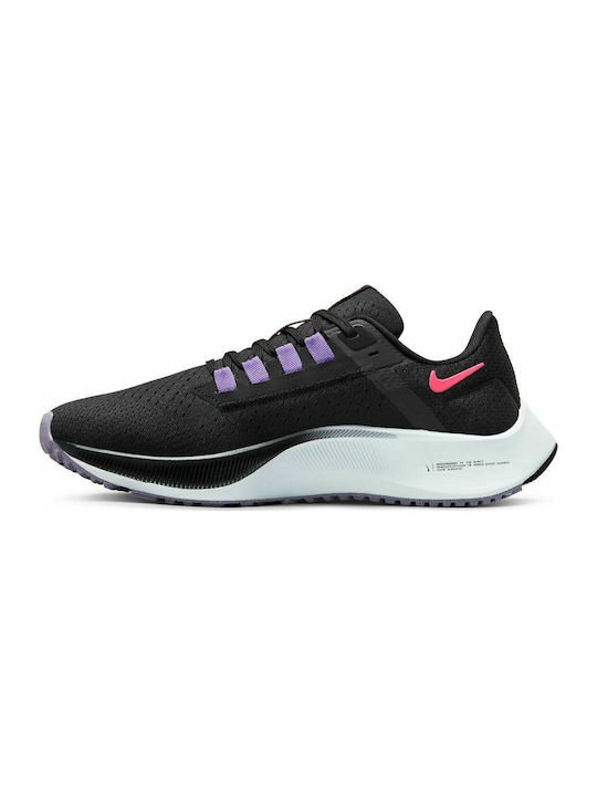 Air Zoom Pegasus 38 Sport Shoes Running Black / Hyper Pink / Lilac / Pure Platinum