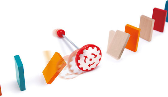 Hape Wooden Construction Toy Mighty Hammer Domino