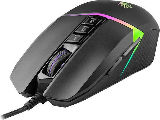 A4Tech Bloody W60 MAX Stone RGB Геймърска Мишка 10000 DPI Черен