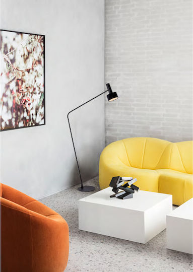 Viokef Arietta Vintage Stehlampe H166cm. Schwarz