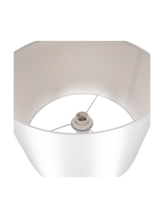 GloboStar Ashley Floor Lamp H145xW40cm. with Socket for Bulb E27 White