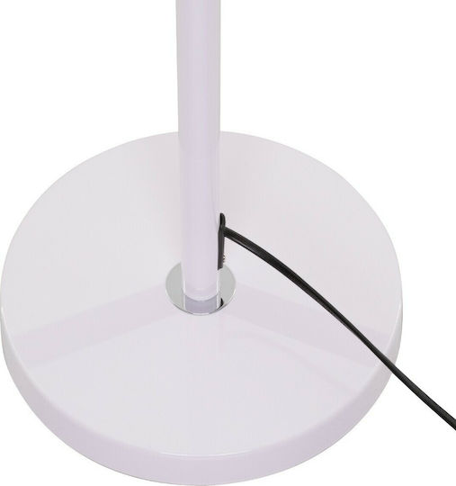 GloboStar Ashley Lampa de podea Î145xL40cm. cu Soclu pentru Bec E27 Alb