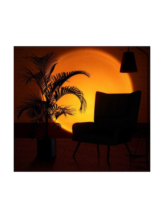 Projector Διακοσμητικό Φωτιστικό LED Θερμό Λευκό Sunset 29x11.5εκ.