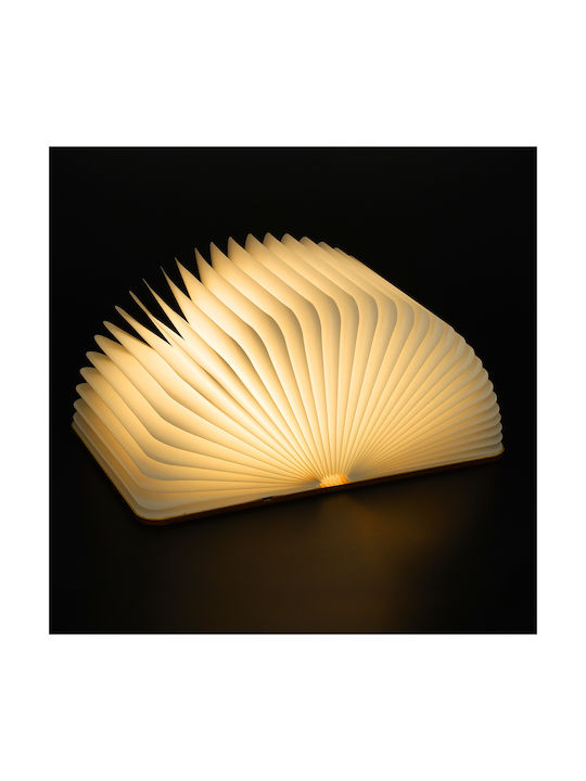GloboStar Διακοσμητικό Φωτιστικό LED Θερμό Λευκό 3000K Βιβλίο 21.5x16.5εκ.