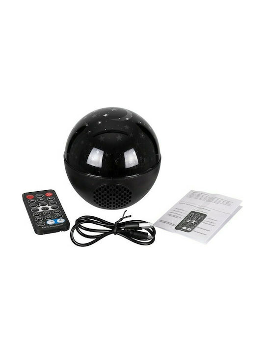 GloboStar Διακοσμητικό Φωτιστικό Night Sky Stars LED RGB Party Light 11x11x11.5εκ.