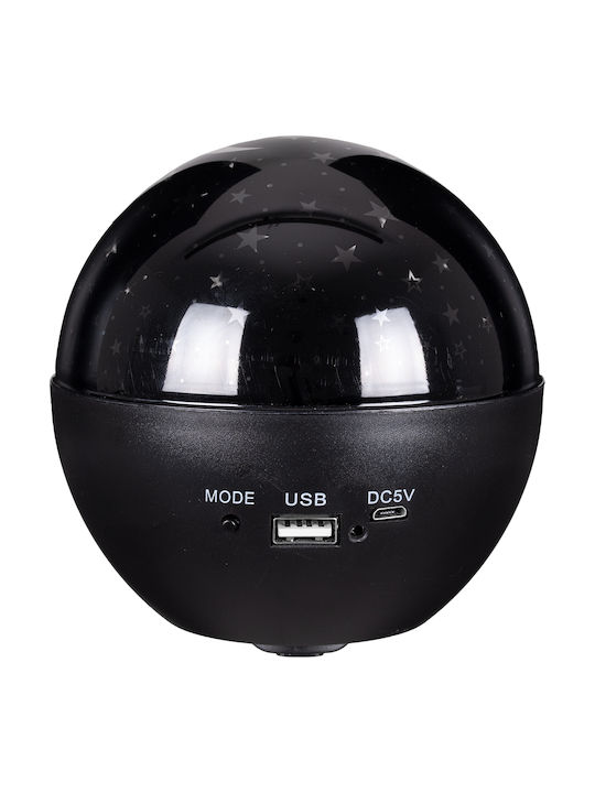 GloboStar Διακοσμητικό Φωτιστικό Night Sky Stars LED RGB Party Light 11x11x11.5εκ.
