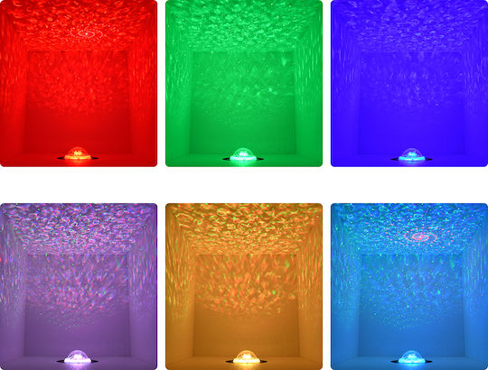 GloboStar Διακοσμητικό Φωτιστικό LED RGB 13x12x12εκ.