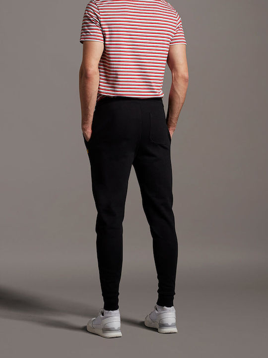 Pantaloni de trening cu Elastic Negru