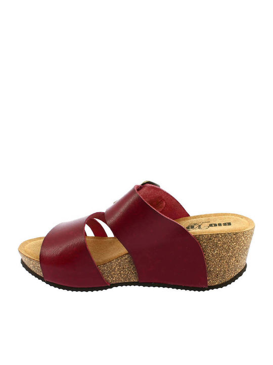 211-75933-08 Platforme Dama În Stil Παντόφλες Culoare Roșu