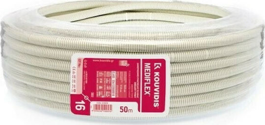 Kouvidis Electrical Conduit with Diameter 40mm made of Plastic 1m Grey 2002040