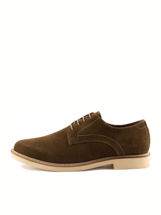 Impronte Shoes Men's Leather Casual Shoes Brown