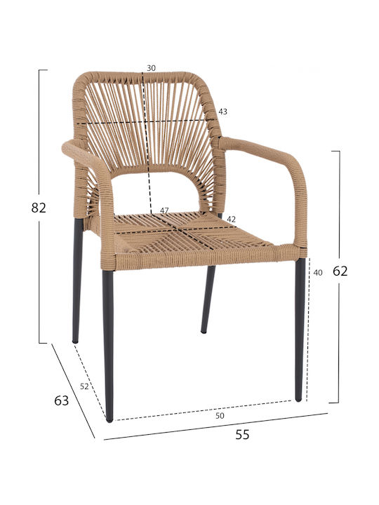 Garten- und Outdoor-Möbelsets 3 Stück Graue - Anthrazit