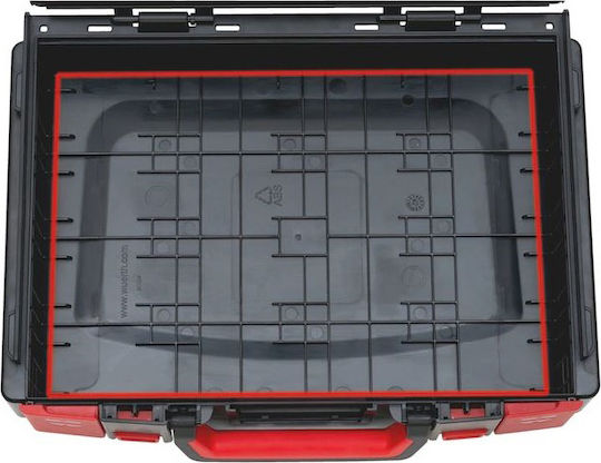 Wurth System Case 4.4.2 Valiză pentru scule Plastic Dimensiuni: L37xA27xÎ14cm