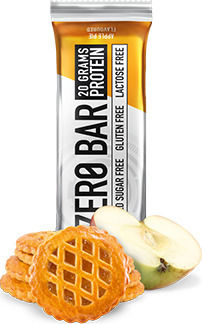 Biotech USA Zero Bar with Native Whey Isolate Bar with 40% Protein & Flavor Apple Pie 50gr