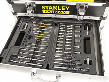 Stanley SFMCD711D2F Ударен Двигател За Бормашина На Батерия Безчетков 18V 2x2Ah