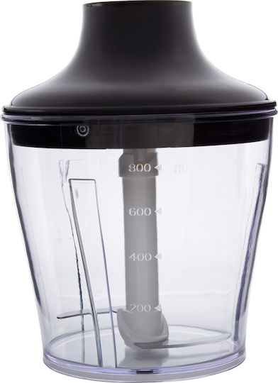 Rohnson Blender De Mână Cu Tijă Din Inox 1200W Negru