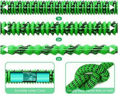 Hose Extendable Set 22.5m Πράσινο