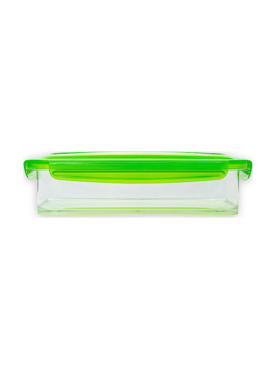 Hega Hogar Cutie pentru Mâncare Plastic Verde 1200ml 1buc