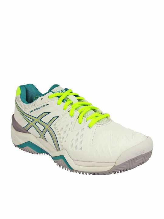ASICS Gel-Resolution Γυναικεία Παπούτσια Τένις για Όλα τα Γήπεδα Λευκά ASICS Gel-Resolution Γυναικεία Παπούτσια Τένις για Όλα τα Γήπεδα Λευκά