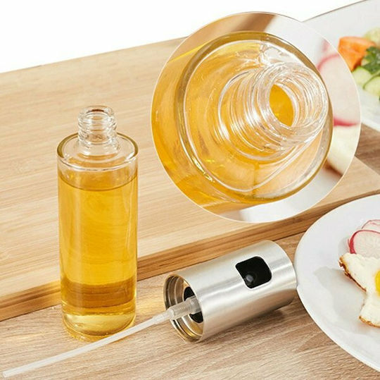 Δοχείο Λαδιού Σπρέι Γυάλινο 100ml Δοχείο Λαδιού Σπρέι Γυάλινο 100ml