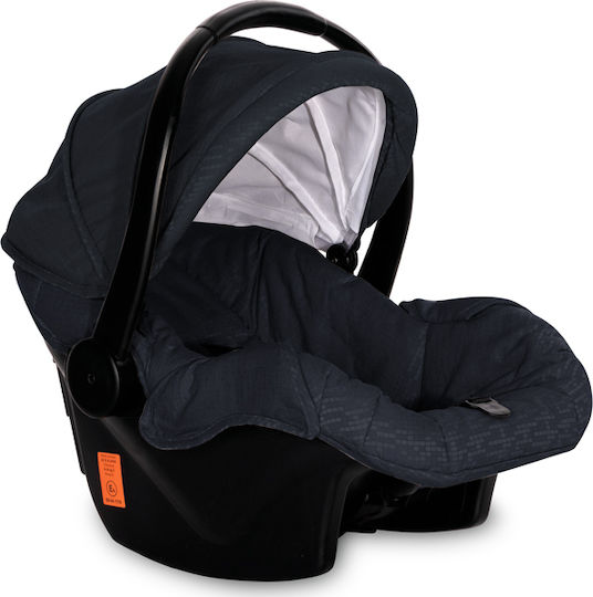 Lorelli Daisy Verstellbar 2 in 1 Baby Kinderwagen Geeignet für Neugeborene Black & Ginger Orange 8.75kg