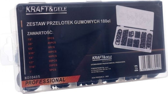Kraft & Dele Сет Кутия с Колелца 180бр