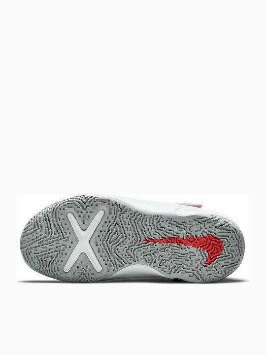 Hustle Hustle 10 Kids Sports Shoes Running with Hoop & Loop Closure Gray