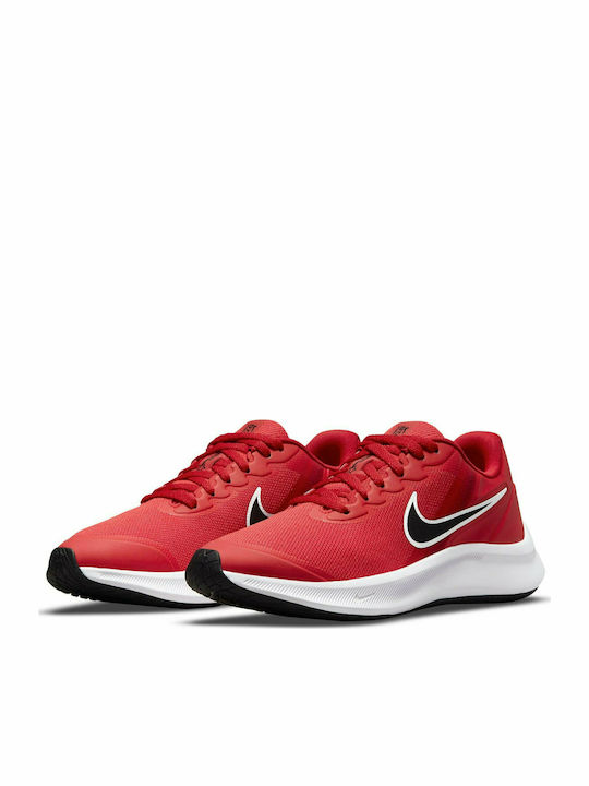 Star Runner Star Runner 3 Kids Sports Shoes Running with Laces Red