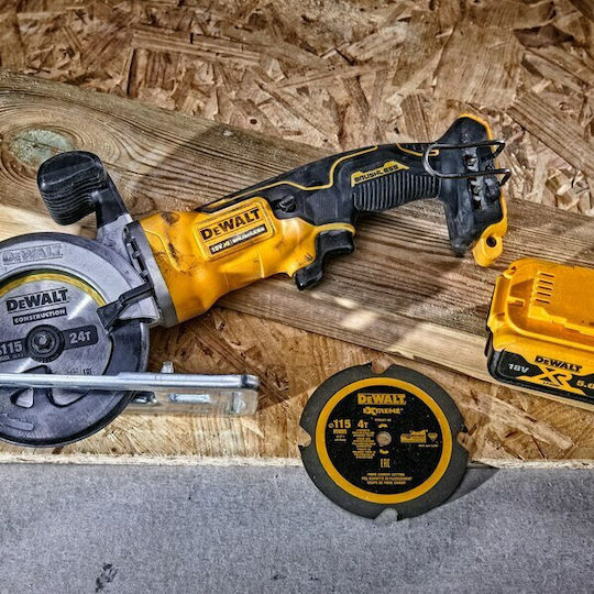 DEWALT DCS571P1 Circular Saw 18V 1x5Ah With Dust Suction System