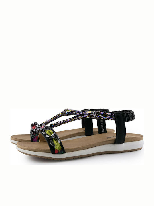 93285F4 Lacoquette Damen Sandalen BLACK