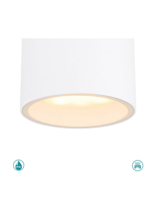 Globo Lighting Alcala Spot de Exterior GX53 în Culoare Alb 32063W