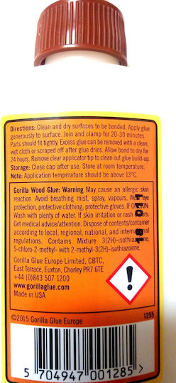 Gorilla Wood Glue D3 Wood Glue White 118ml