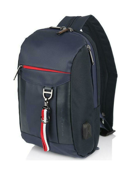 Beverly Hills Polo Club Rucsac Waterproof 7.7lt Albastru Marin